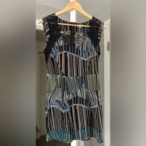 Silence & Noise Mini Dress with Lace Back from Urban Outfitters